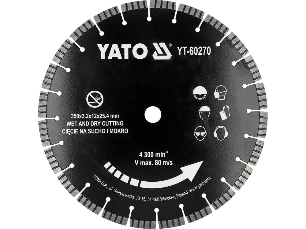 DISC FOR CUTTER 350MM (YT-60270)
