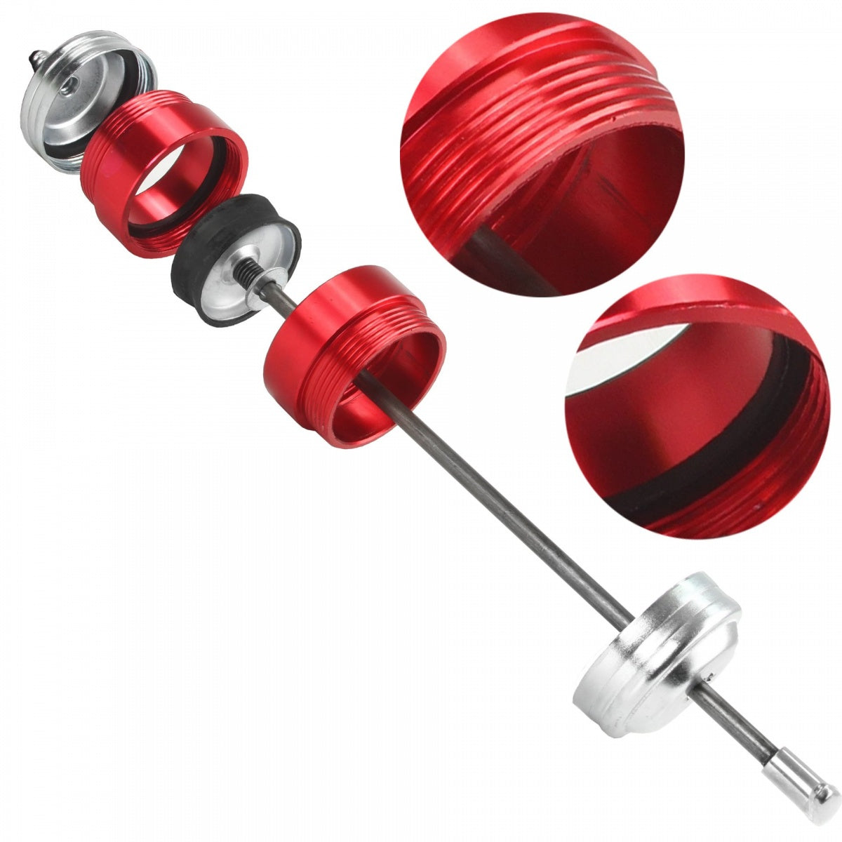 OIL SYRINGE TRANSPARENT | ALUMINUM | 500 ML (SG16PA)