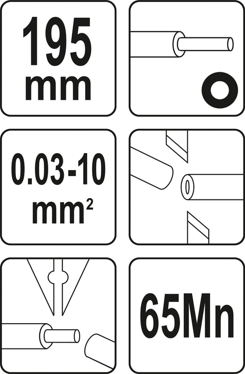 AUTOMATIC WIRE STRIPPER 0.03-10 MM2 (YT-22753)