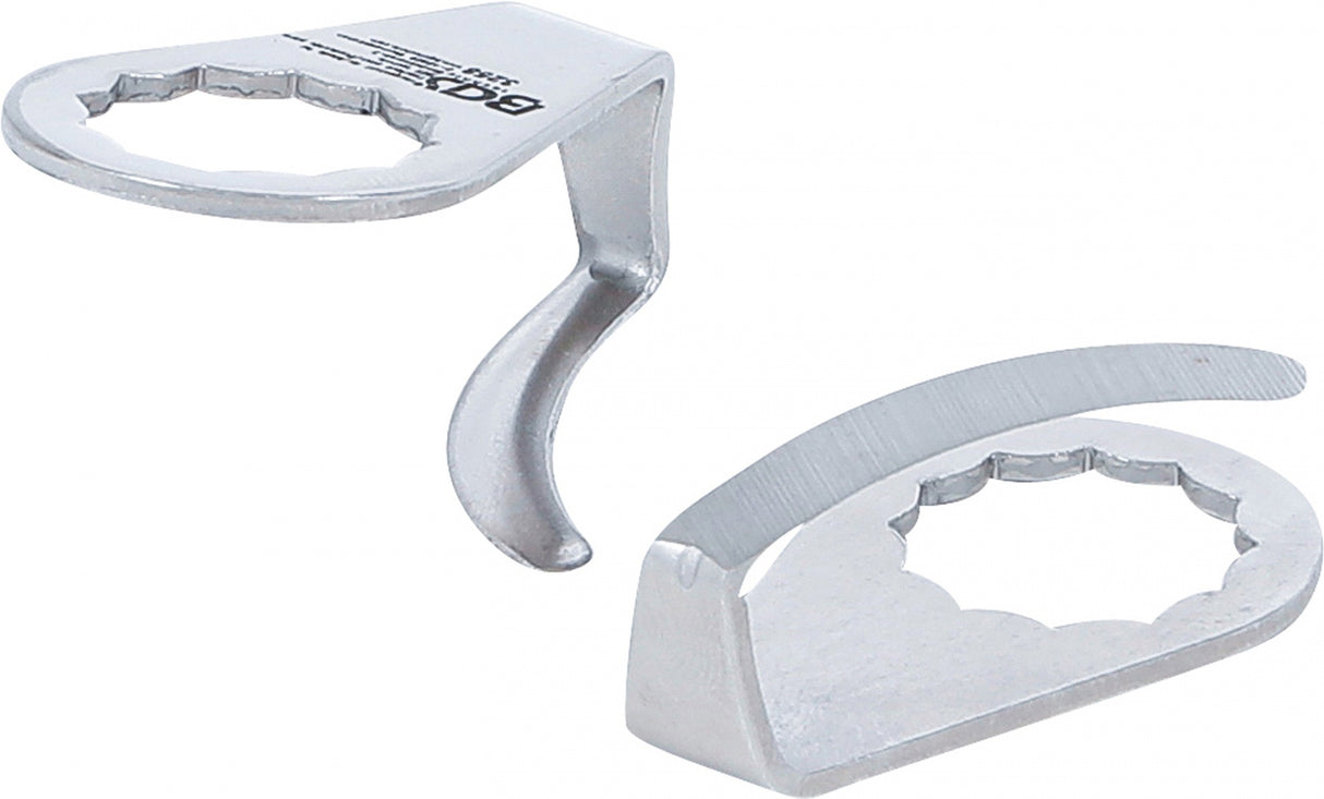 REPLACEMENT KNIFE, HALF ROUND | FOR BGS 3218 & 9291 | 2 X 36 MM | 2 PCS. (3258)