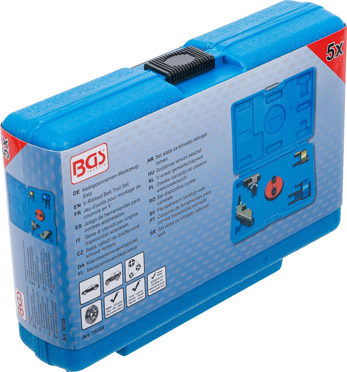V-RIBBED BELT TOOL SET | 5 PCS. (70109)