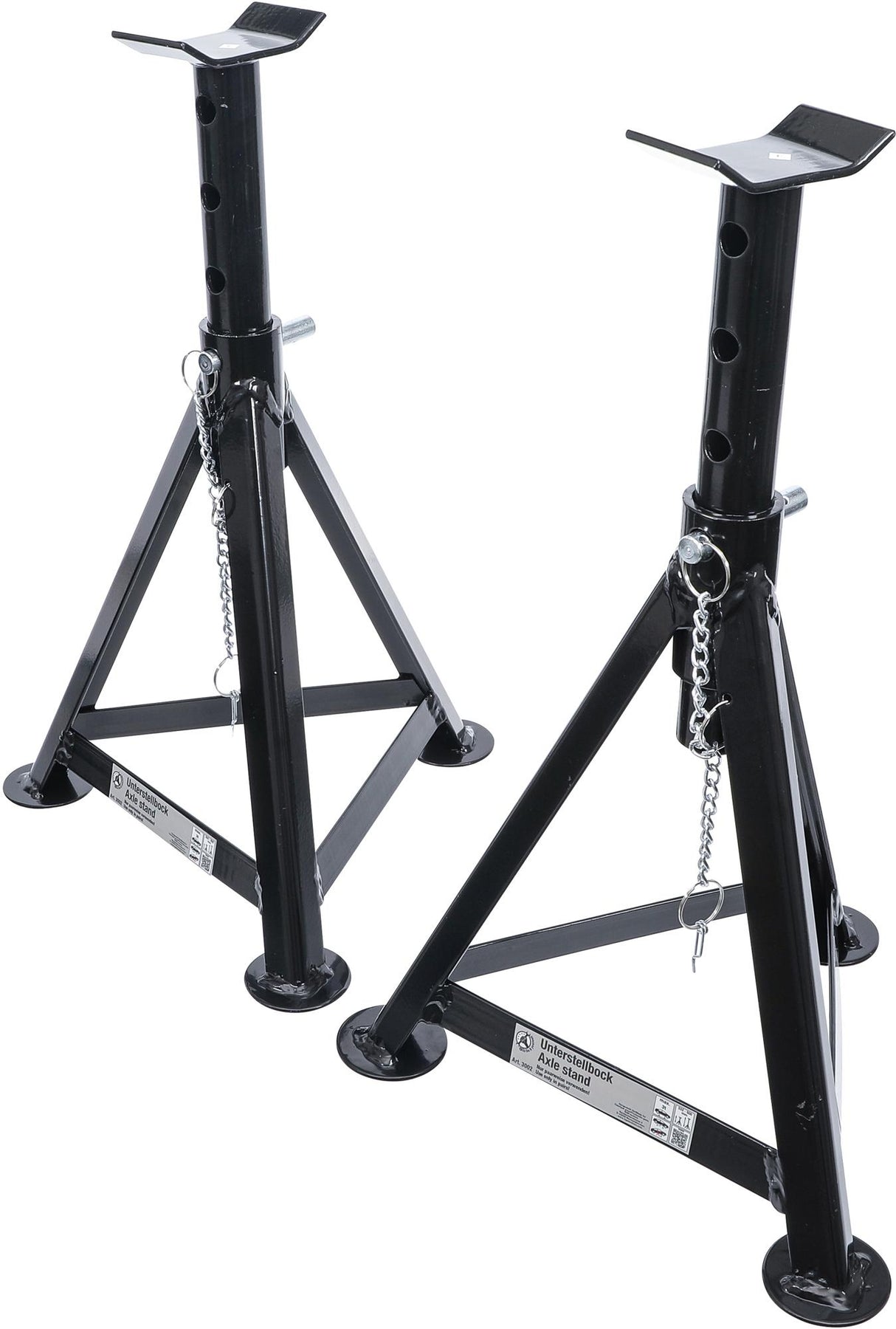 AXLE STANDS | LOAD CAPACITY 3000 KG / PAIR | STROKE 335 - 500 MM | 1 PAIR (3002)