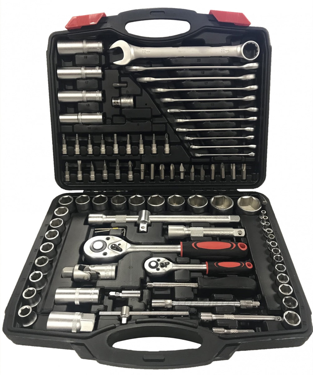 SOCKET AND WRENCH SET | 1/4" + 1/2" | 94 PCS. (SK0094)