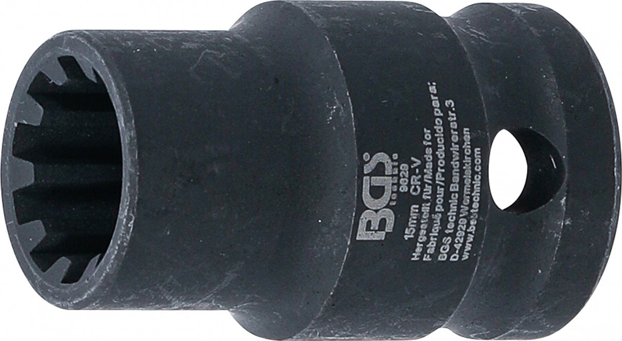 BRAKE CALLIPER SOCKET | 10-POINT | FOR VAG AND PORSCHE | 15 MM (9629)