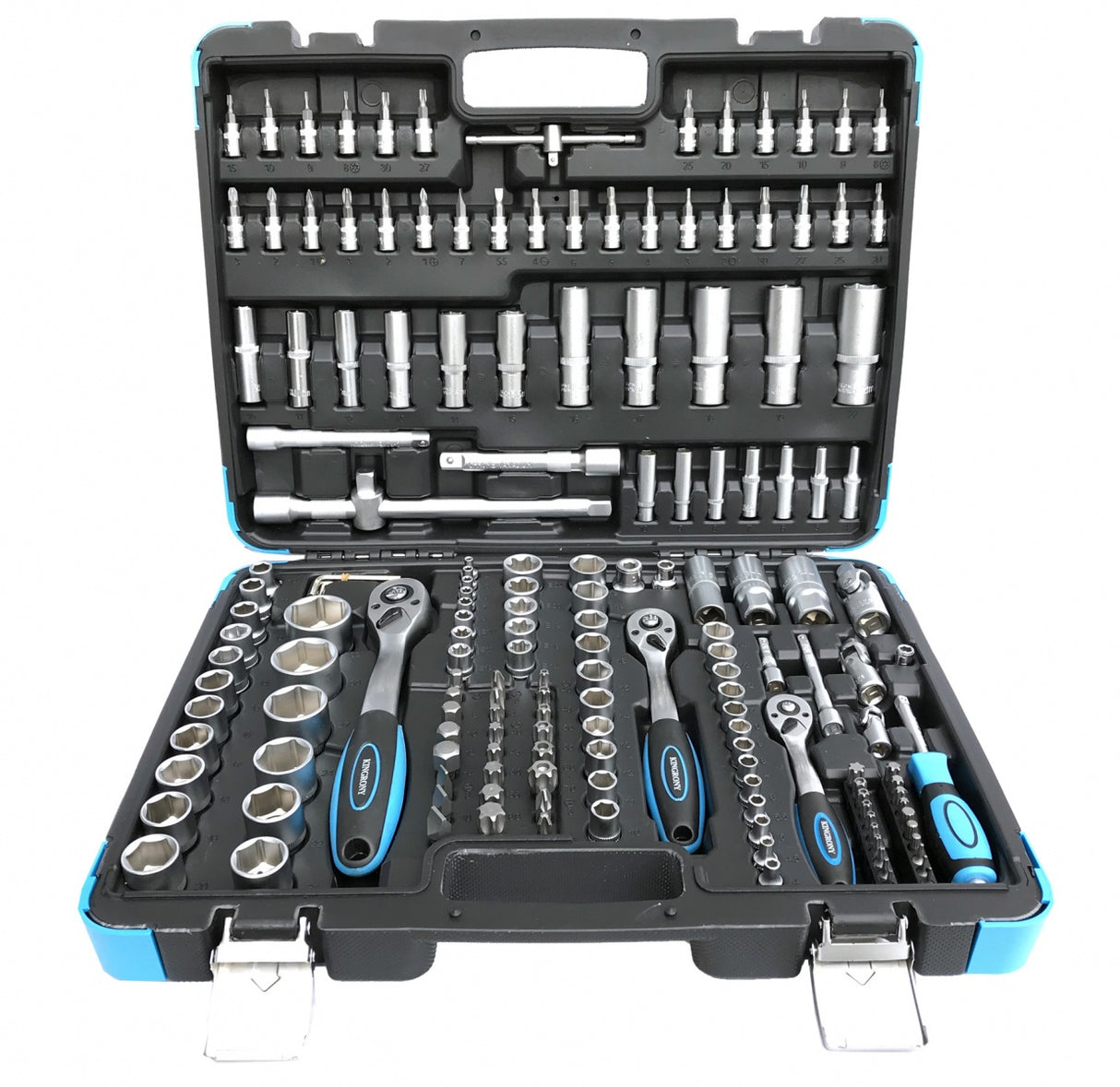 SOCKET SET | 6.3 MM (1/4") / 10 MM (3/8") / 12.5 MM (1/2") | 171 PCS. (KR121171B)
