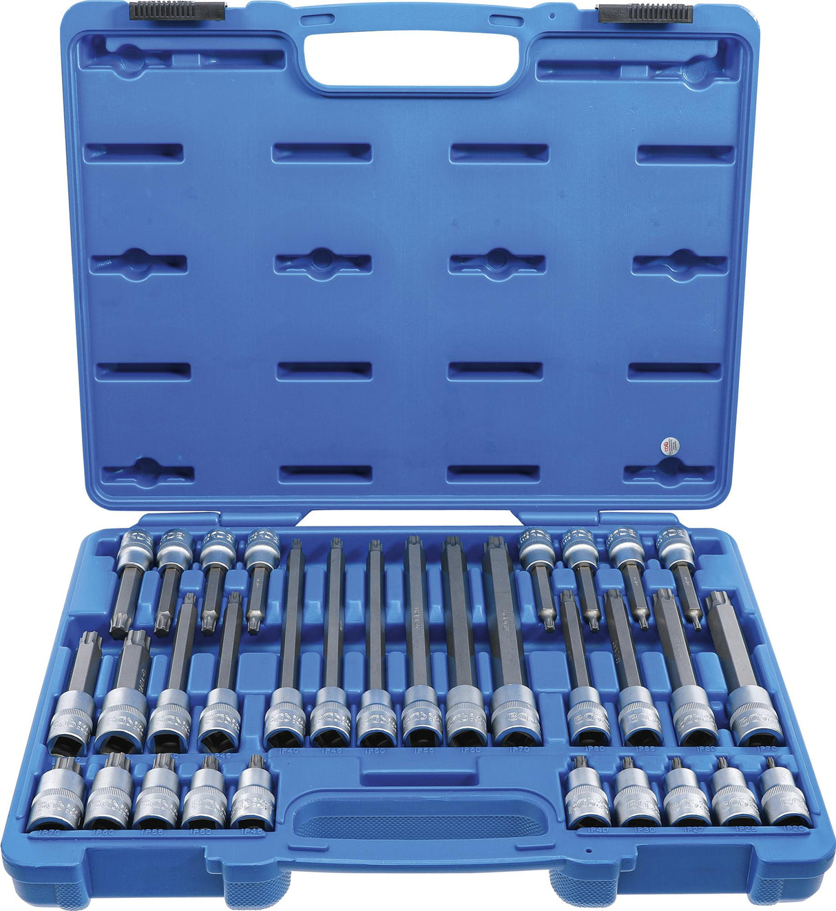 BIT SOCKET SET | 12.5 MM (1/2") DRIVE | TP-STAR (FOR TORX PLUS) TP20 - TP70 | 32 PCS. (5190)