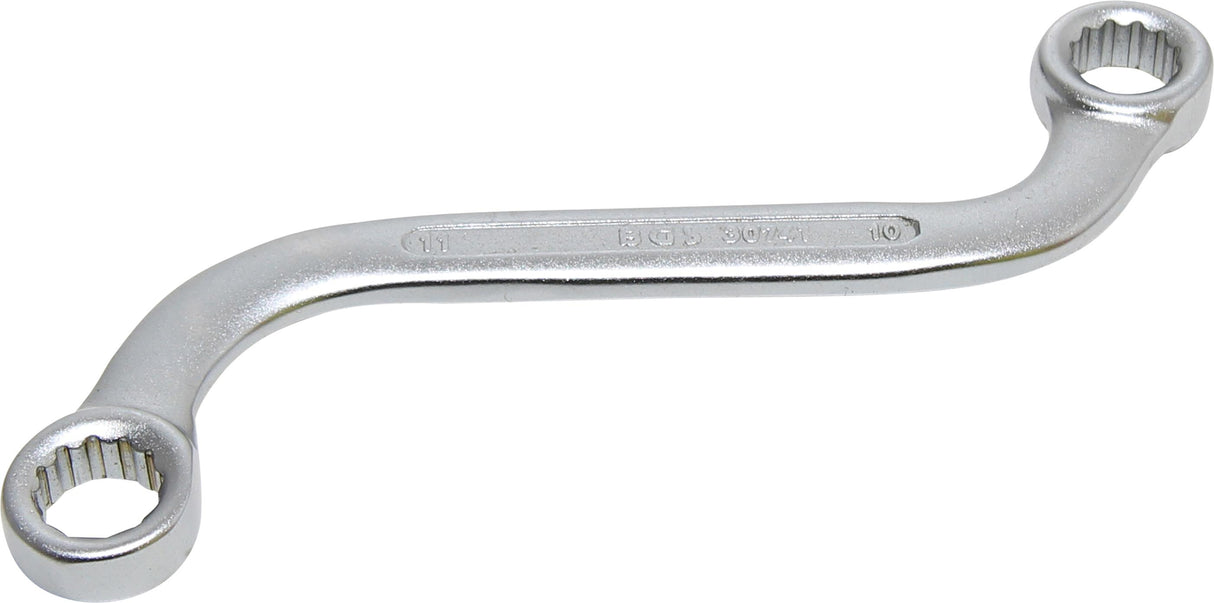S-TYPE DOUBLE RING SPANNER, 12-POINT | 10 X 11 MM (30741)