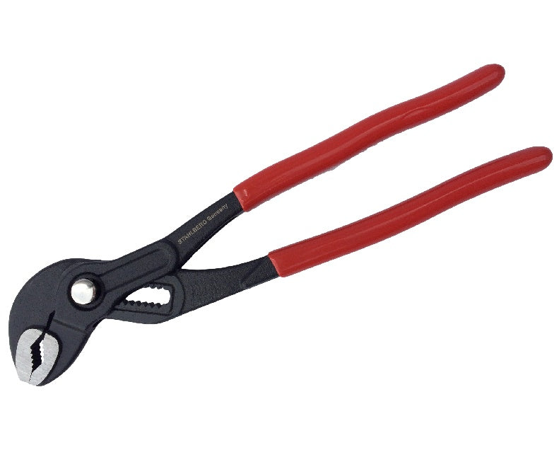 WATER PUMP (COBRA) PLIERS WITH LOCKING BUTTON 240 MM "STAHLBERG" (SP0601-240)