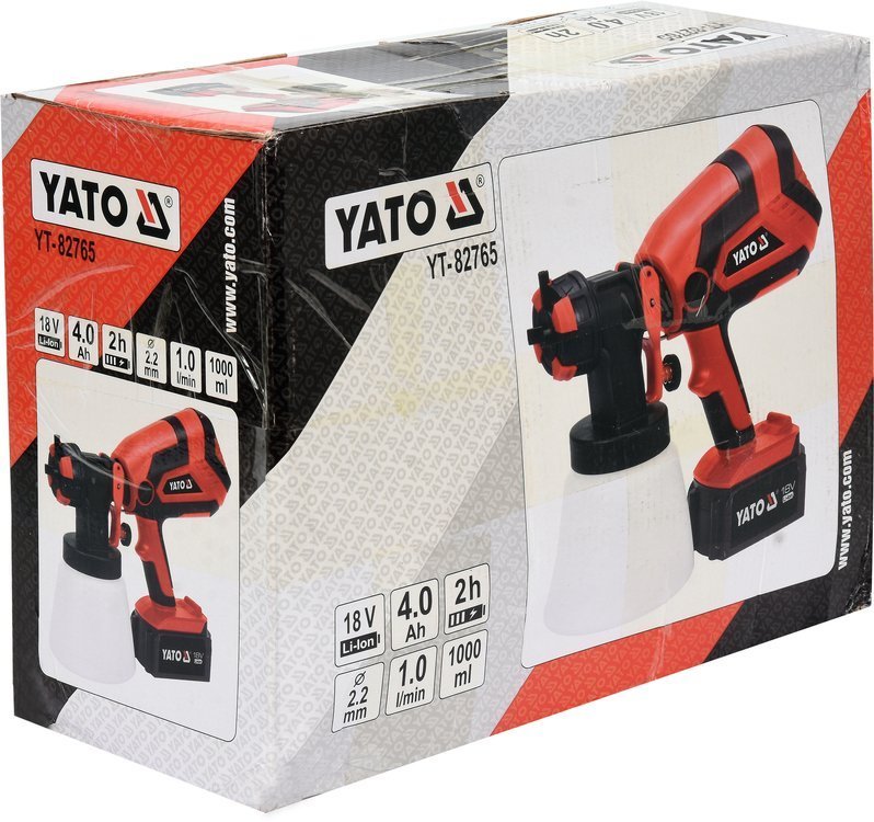 SPRAY GUN 18V 1L/MIN - 4AH (YT-82765)