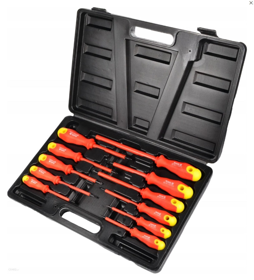 INSULATED SCREWDRIVER SET FOR ELECTRICIAN | 11 PCS. (SK5016)