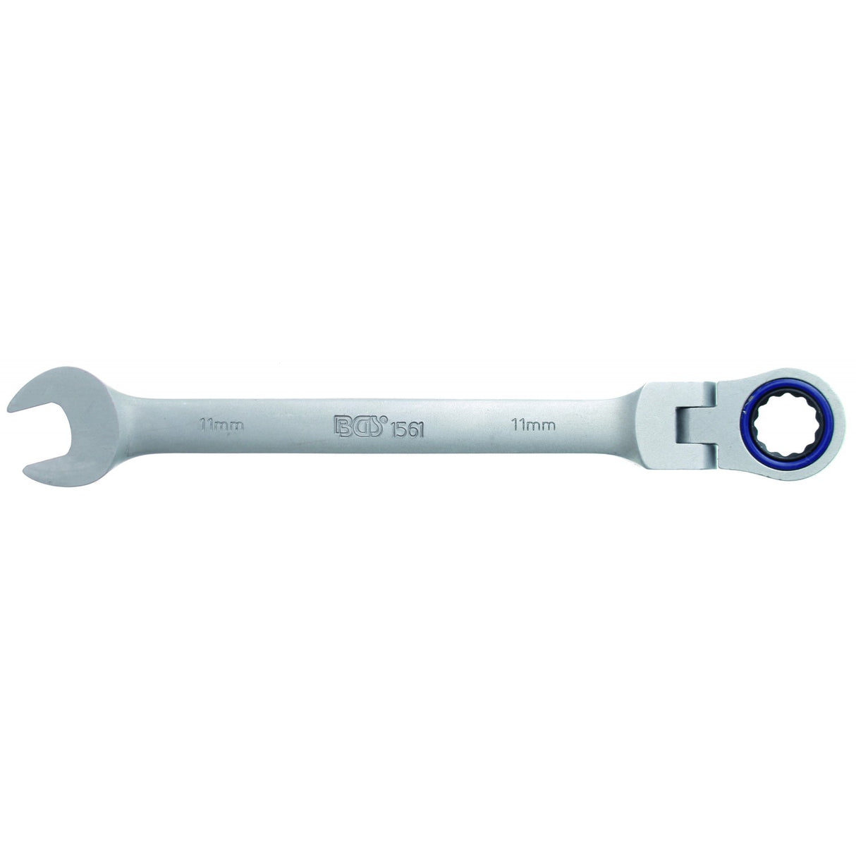 FLEX HEAD RATCHET WRENCH 72 TEETH CR-V 11 MM (1561)