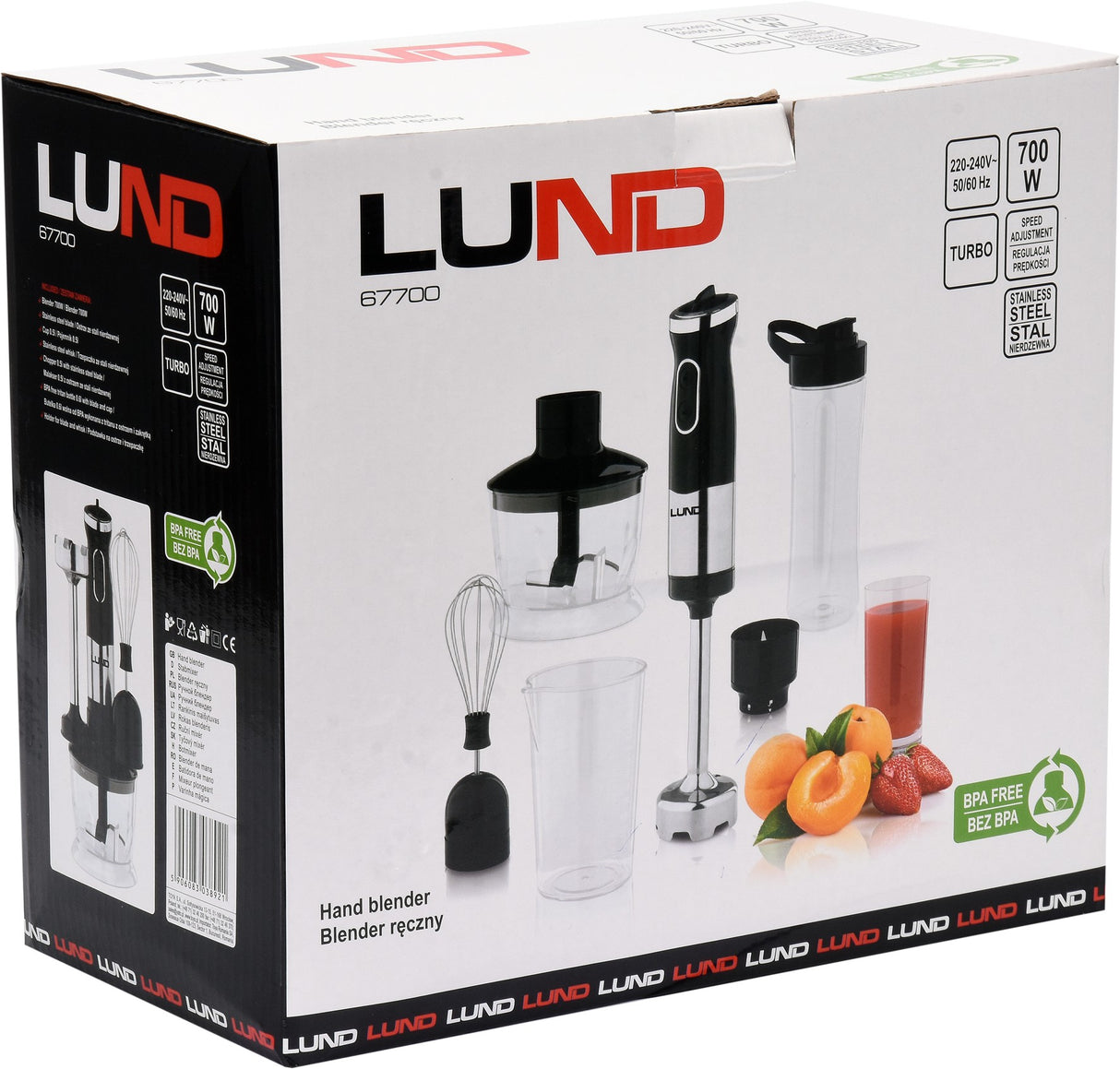 HAND BLENDER 4IN1 700W (67700)