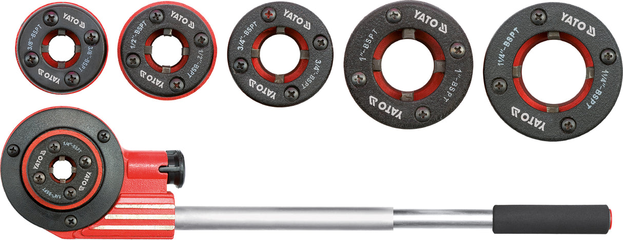 RATCHET DIE STOCKS 6PCS (YT-2900)