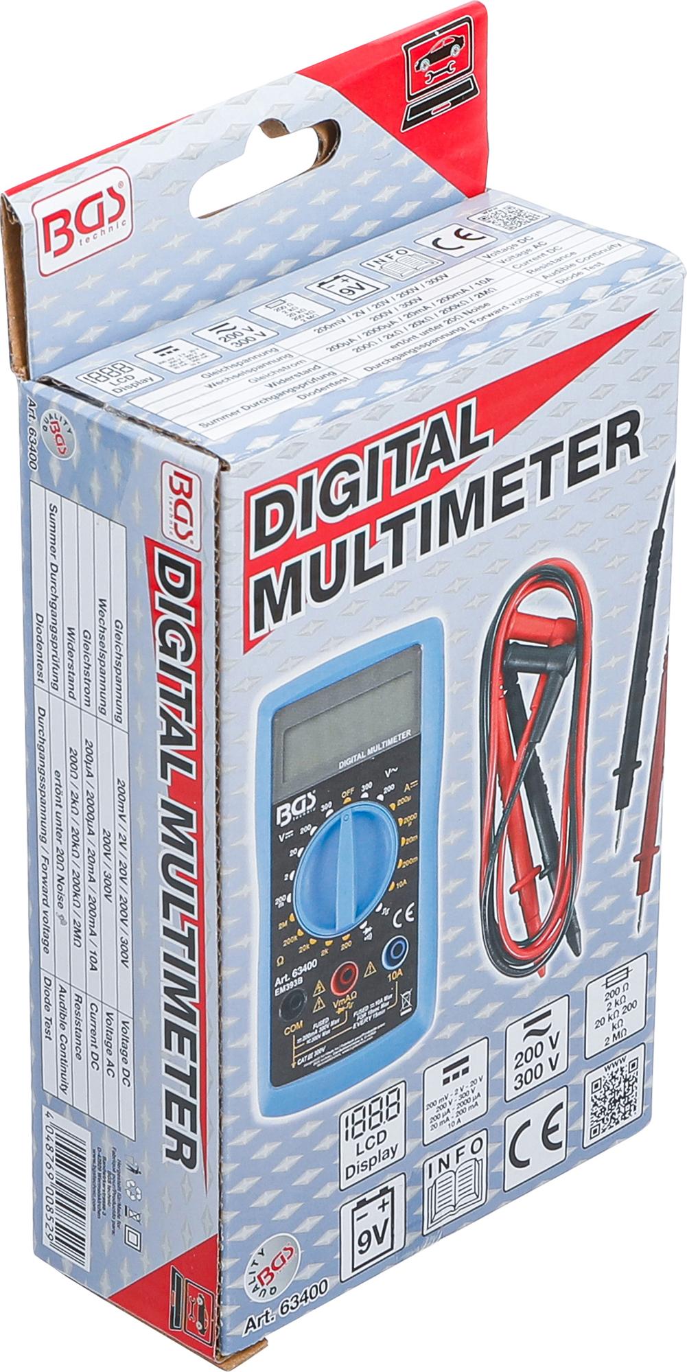 DIGITAL MULTIMETER (63400)