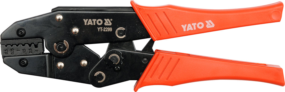 RATCHET CRIMPING PLIERS 0.5-4.0MM2 (YT-2299)
