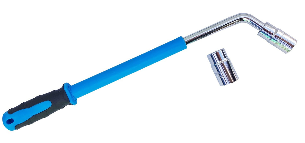 TELESCOPIC WHEEL WRENCH PROFI | CR-V | 12.5 MM (1/2") | 21/23+17/19 MM | 3 PCS. (ES-1719)