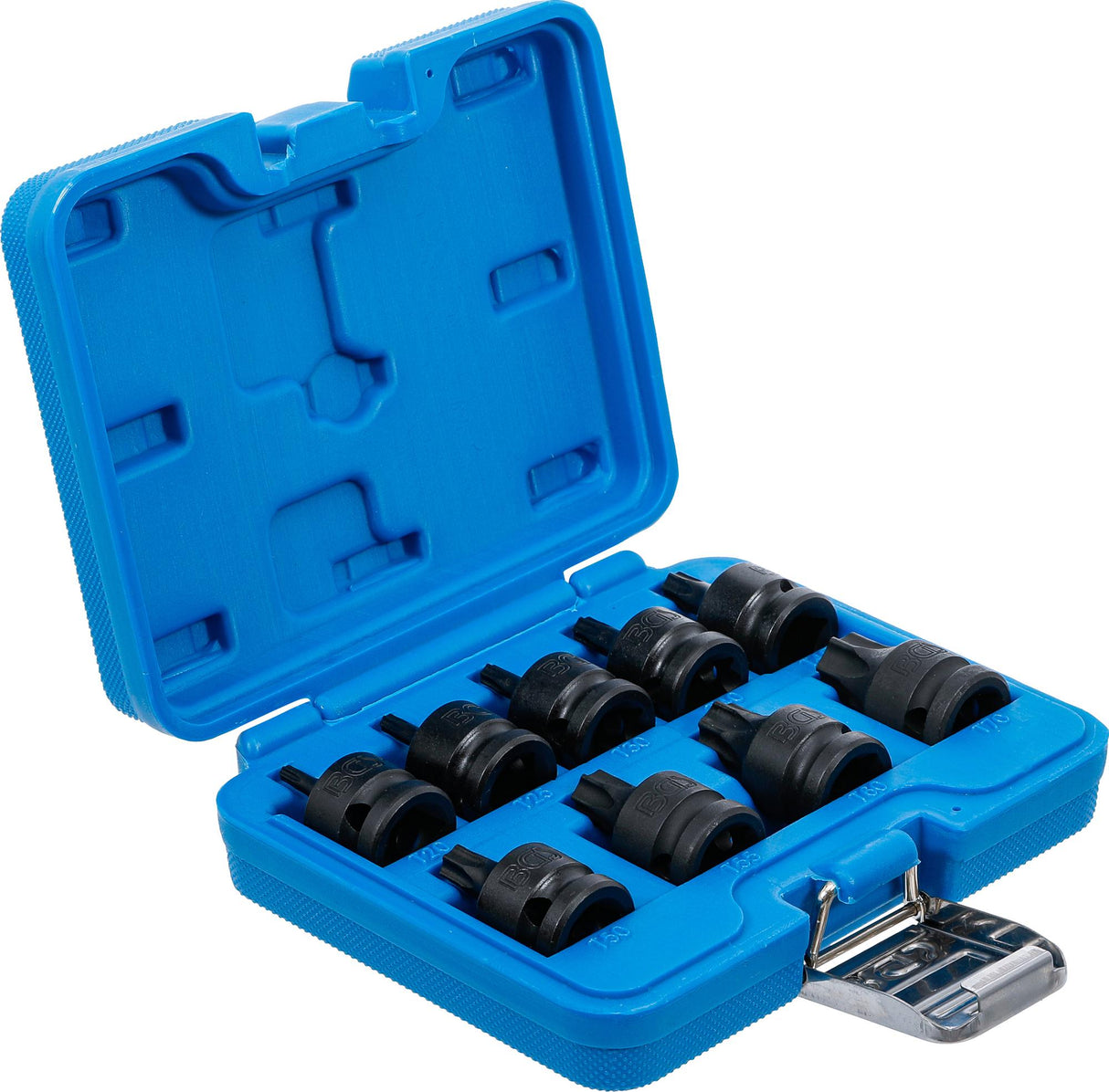 IMPACT BIT SOCKET SET | 12.5 MM (1/2") DRIVE | T-STAR (FOR TORX) T20 - T70 | 9 PCS. (5486)