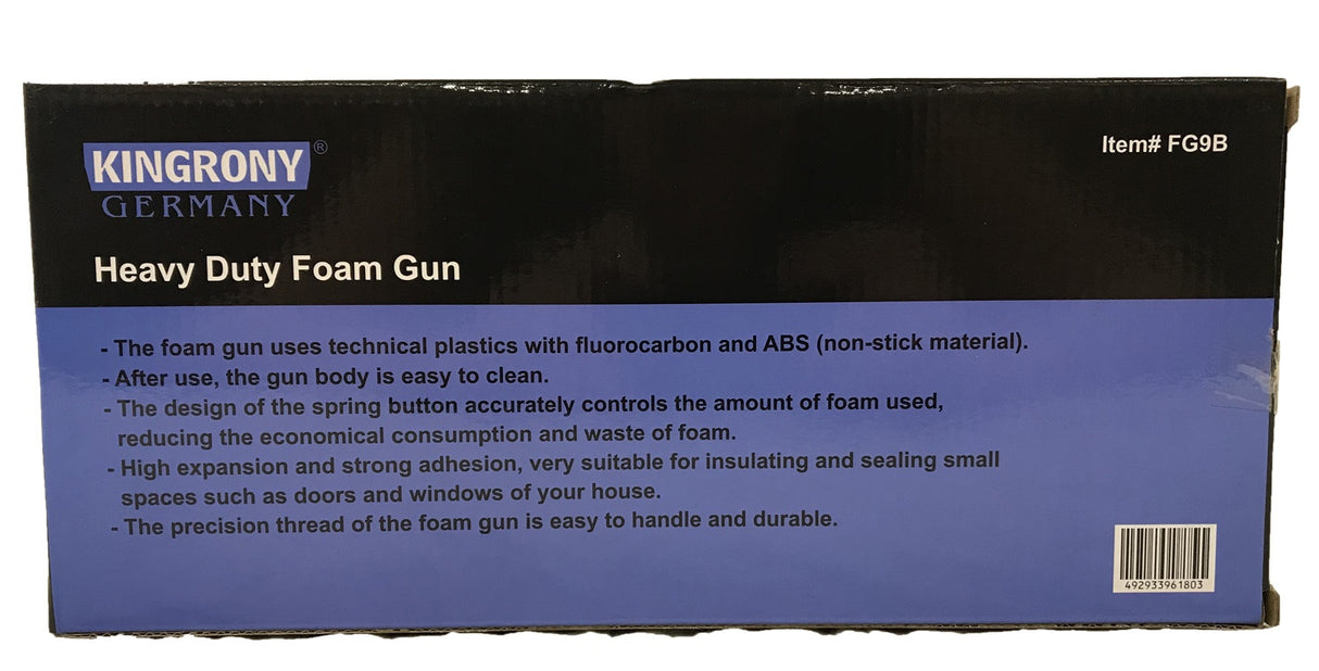 GUN FOR ASSEMBLY FOAMS | HEAVY DUTY (FG9B)