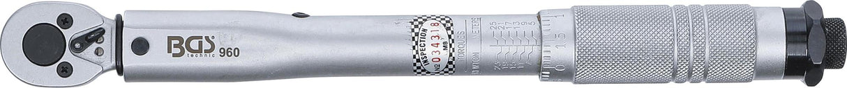TORQUE WRENCH | 6.3 MM (1/4") | 5 - 25 NM (960)
