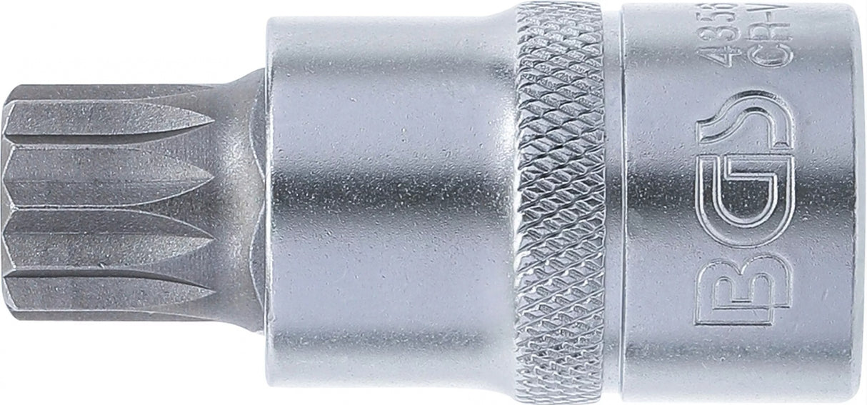 BIT SOCKET | 12.5 MM (1/2") DRIVE | SPLINE TAMPERPROOF (FOR XZN) M16 (4356)