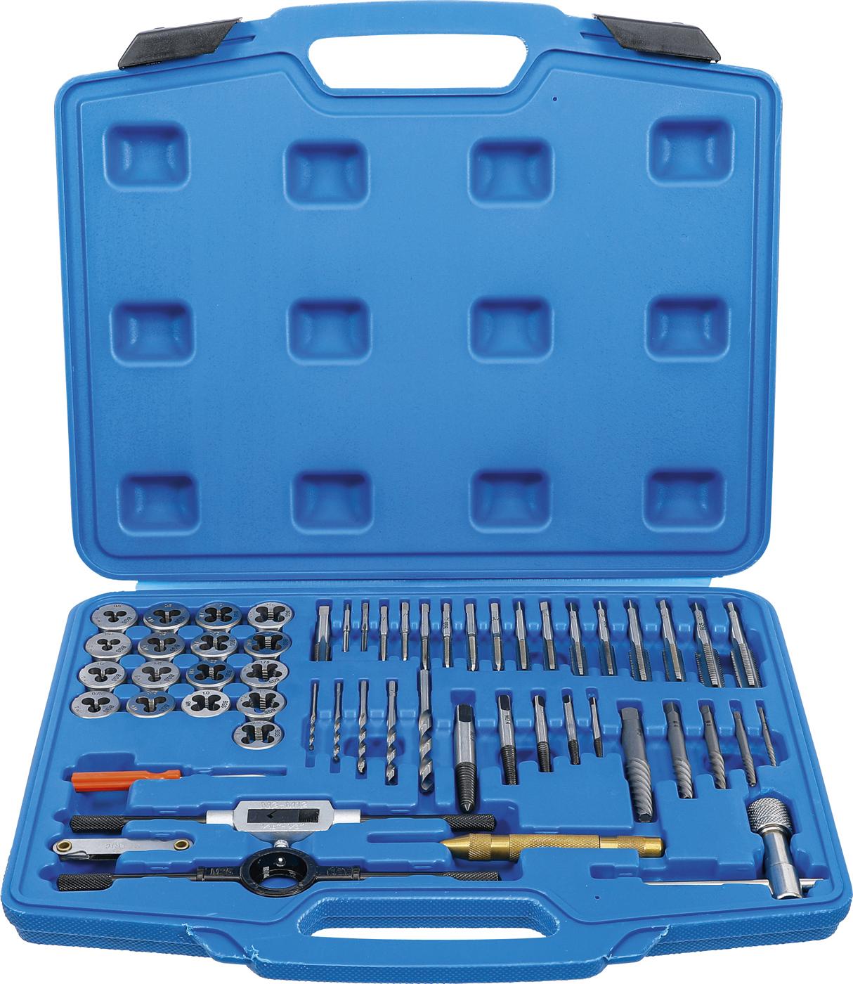 TAP AND DIE SET | M3 - M12 | 56 PCS. (70104)