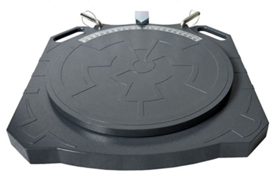 WHEEL ALIGNMENT / TURNTABLE PLATE | ALUMINUM | 2 T (WT02)