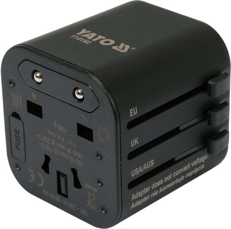 TRAVEL ADAPTER UNIVERSAL (YT-81302)