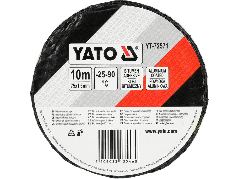BITUMINOUS REPAIR TAPE | 1.5 MM X 75 MM X 10 M (YT-72571)