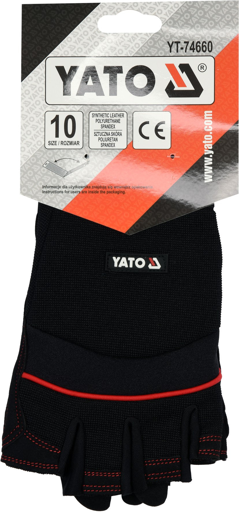 FINGERLESS GLOVES ANTI CORNS S. 10 (YT-74660)