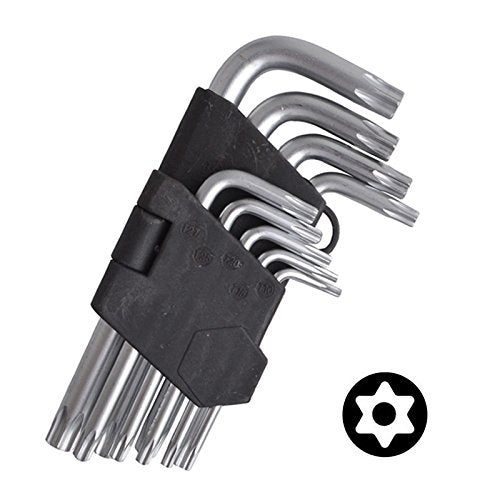 BENT WRENCH SET | T-STAR (TORX) T10 - T50 | 9 PCS. (ES10698)