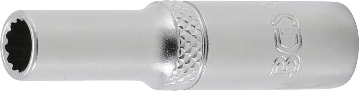 SOCKET, 12-POINT, DEEP | 6.3 MM (1/4") DRIVE | 6 MM (10706)