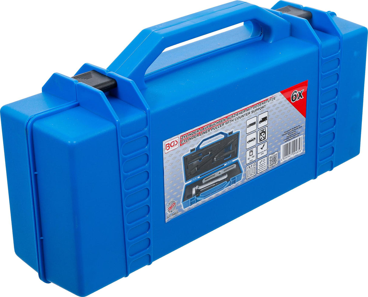 CYLINDER LINER PULLER WITH COUNTER SUPPORT | 60 - 160 MM | 6 PCS. (9465)