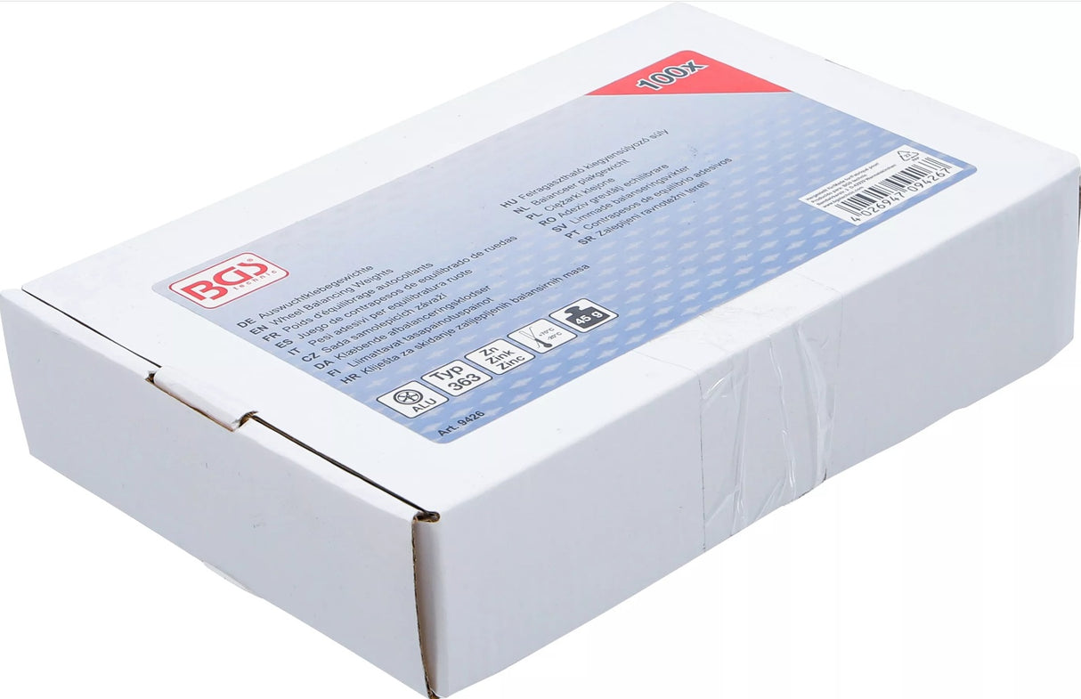 WHEEL BALANCING WEIGHTS | TYPE 363 | 45 G | 100 PCS. (9426)