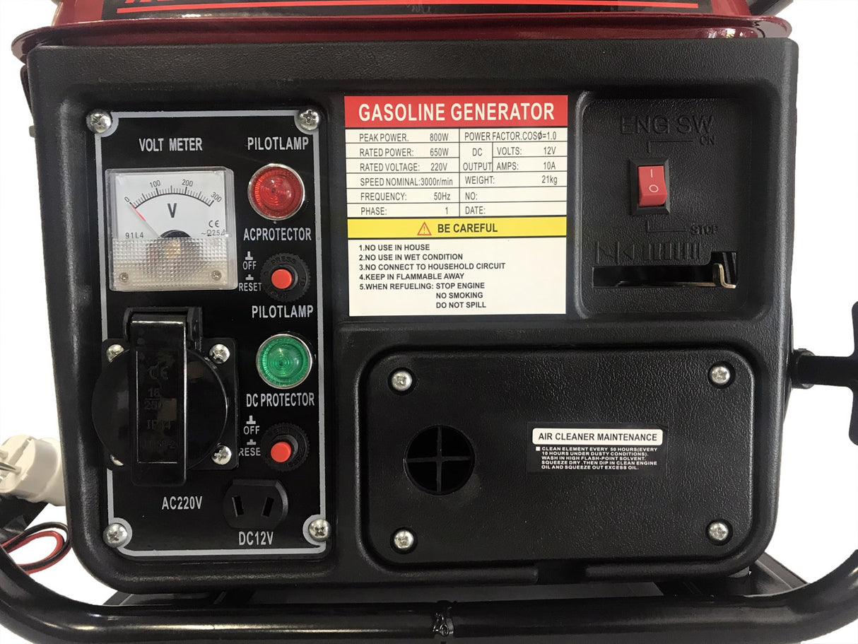PETROL GENERATOR | AC/DC | 750W 2HP 230V (SK950)