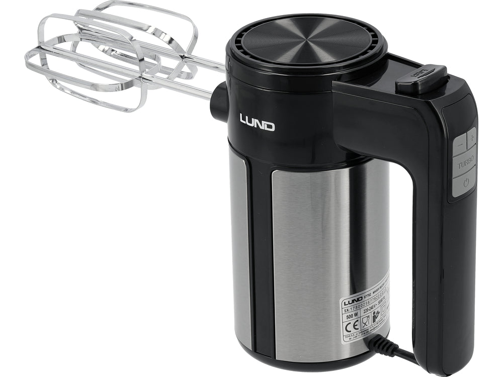 HAND MIXER 500W, 6 SPEEDS (67782)