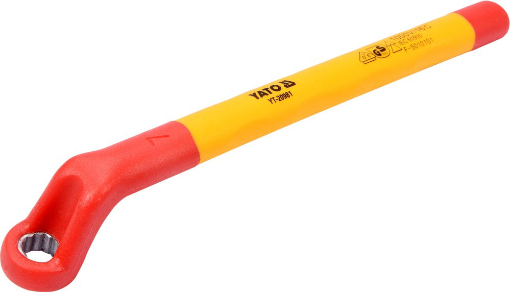 INSULATED RING WRENCH 7MM VDE (YT-20981)