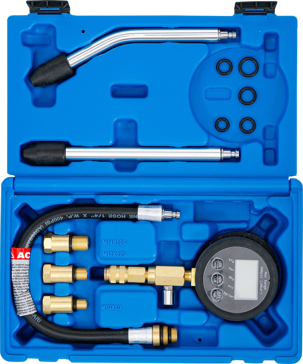 DIGITAL COMPRESSION TESTER FOR PETROL ENGINES (8980)