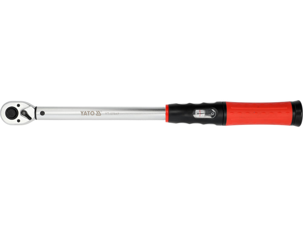 TORQUE WRENCH | 12.5 MM (1/2") | 40 - 220 NM | WITH SOCKETS | 4 PCS (YT-07847)