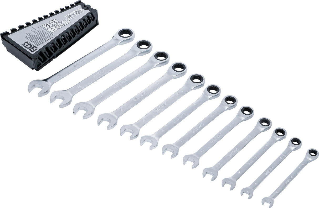 RATCHET COMBINATION WRENCH SET | 8 - 19 MM | 12 PCS. (6544)