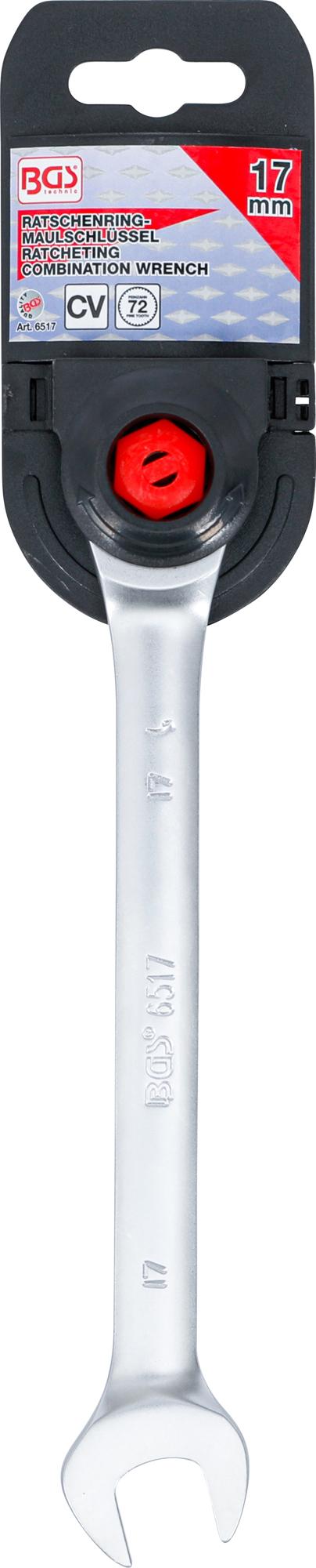 RATCHET COMBINATION WRENCH | 17 MM (6517)