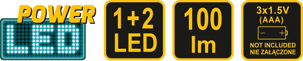 HEADLAMP LED 1W (88675)