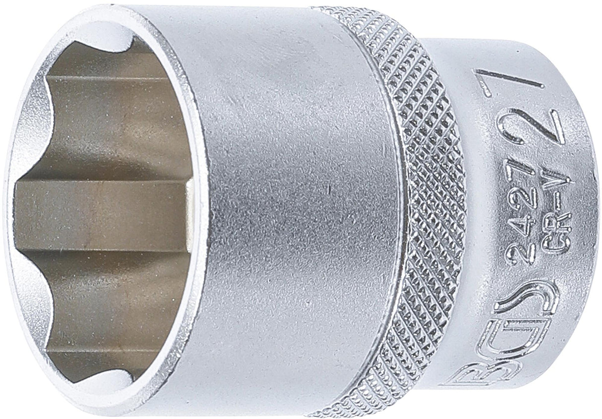 SOCKET, SUPER LOCK | 12.5 MM (1/2") DRIVE | 27 MM (2427)