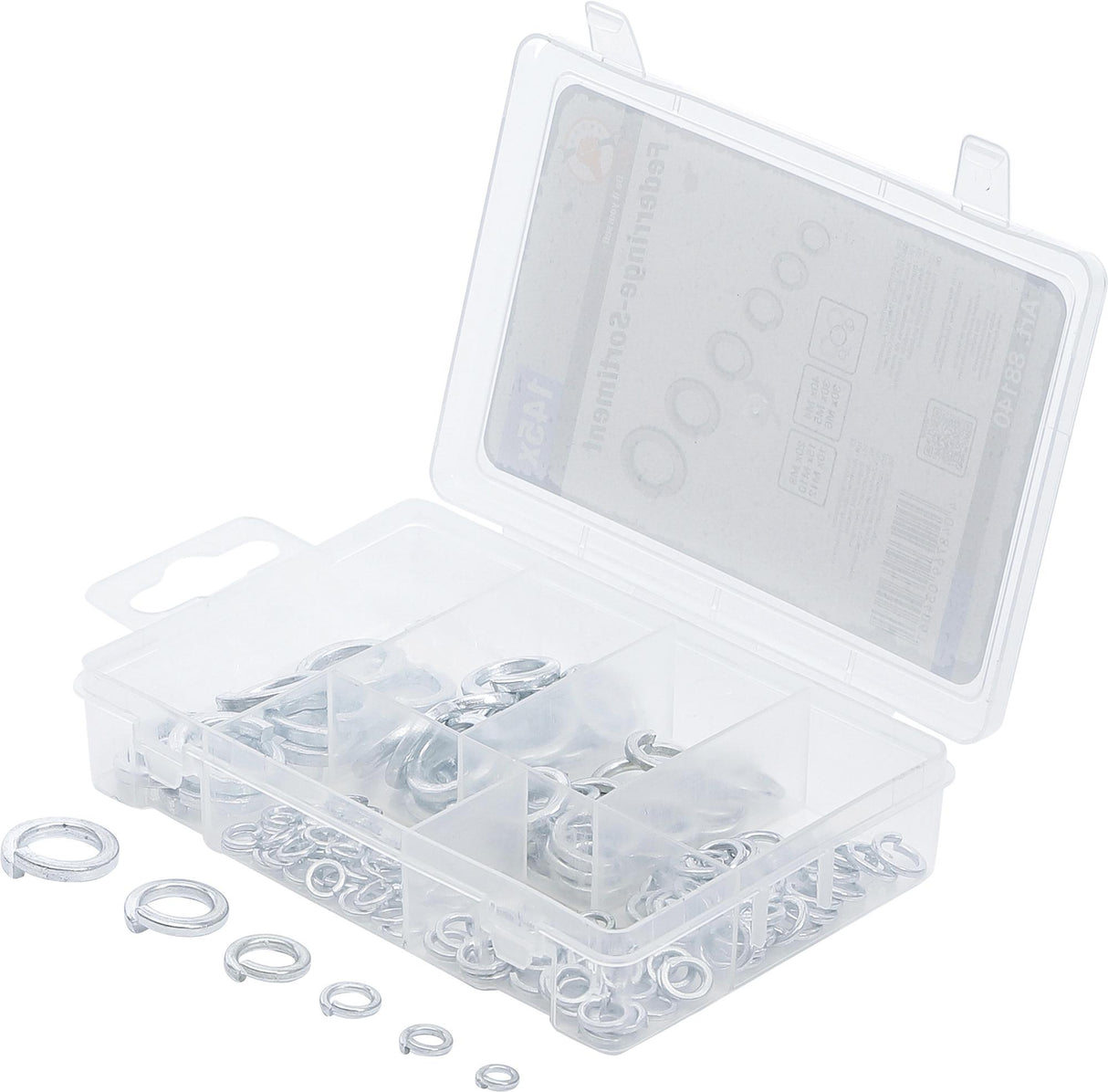 HSS SPRING WASHER ASSORTMENT | M4 - M12 | 145 PCS. (88140)