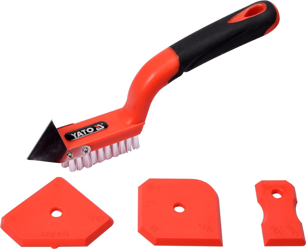 4 PCS CAULKING TOOL SET (YT-52621)
