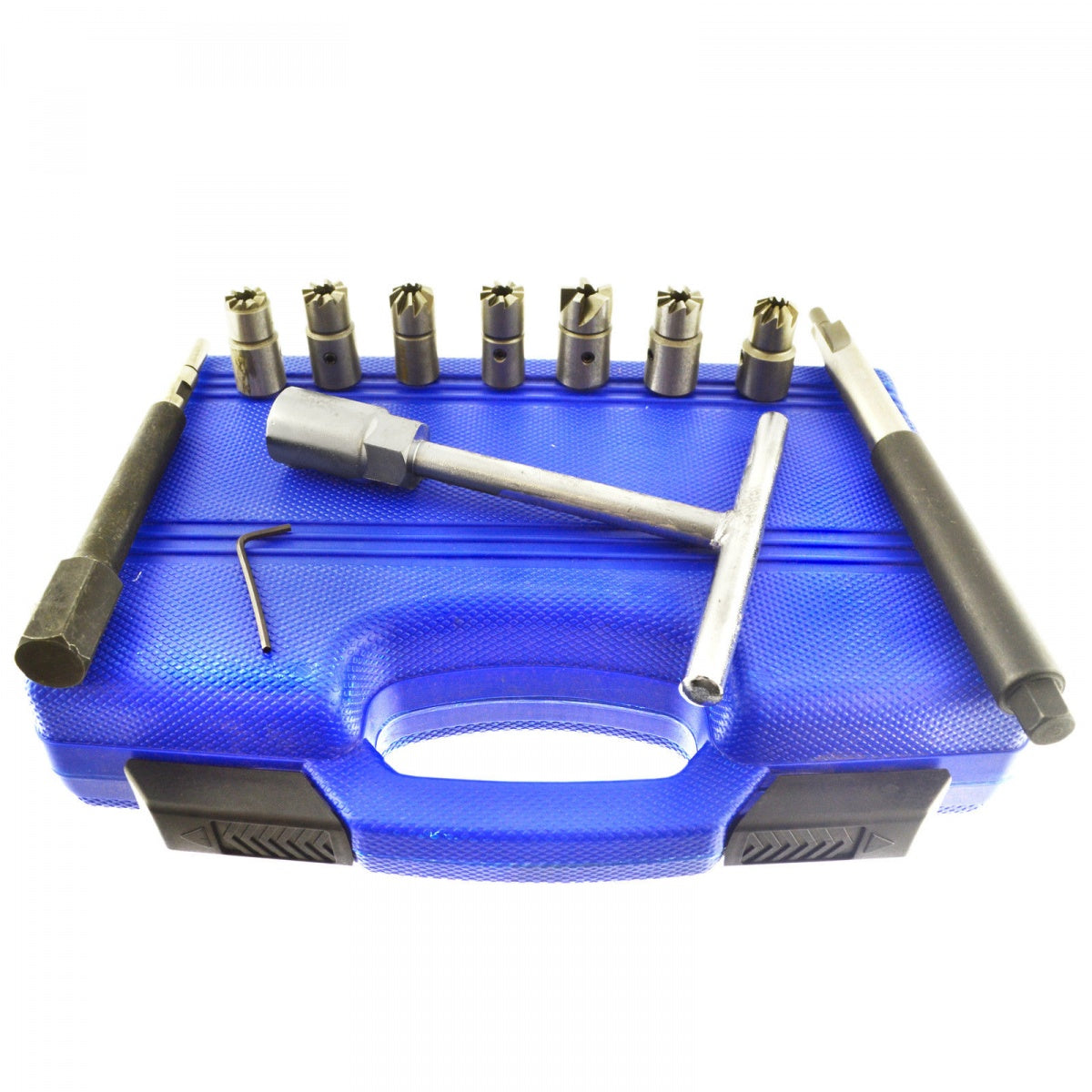 DIESEL INJECTOR SEAT CLEANING SET | 10 PCS. (SK1452)