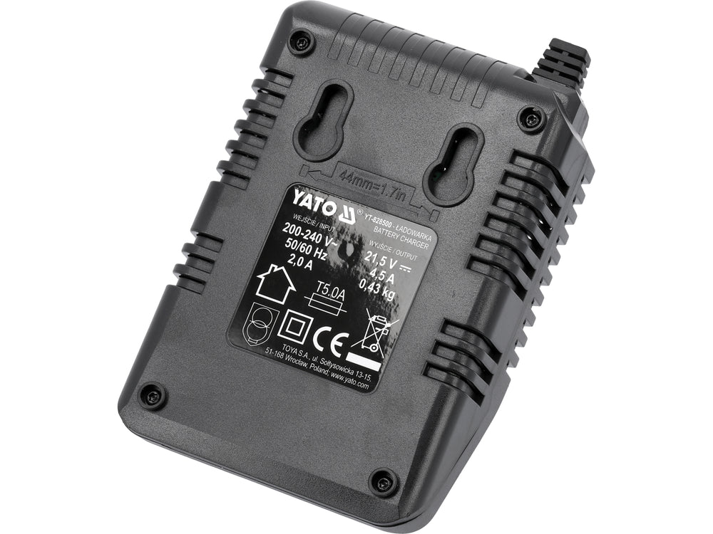 2 X 4.0 AH BATTERIES AND FAST 4.5A CHARGER KIT | 18V (YT-828510)