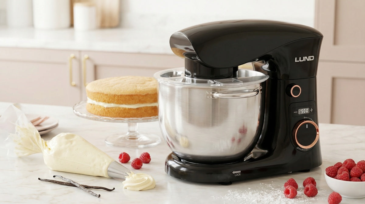 STAND MIXER 1500W, 5L, TIMER (67813)