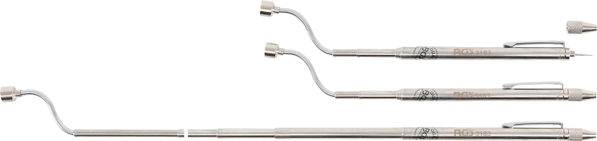 MAGNETIC PICK-UP TOOL WITH FLEXIBLE TIP | 580 MM | CAPACITY 1.6 KG (3183)
