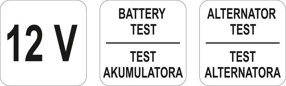 BATTERY TESTER 12V (YT-83101)