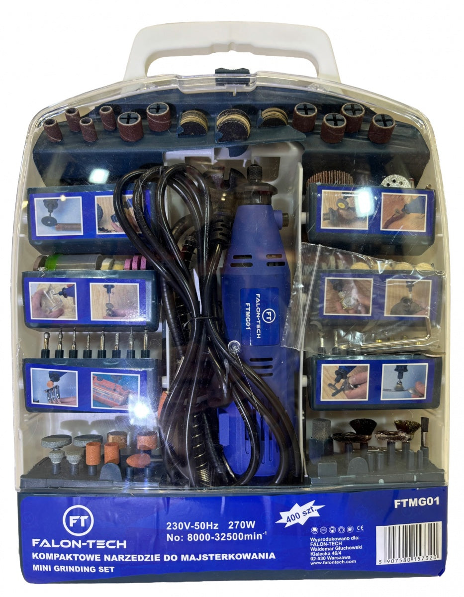 ENGRAVER / GRINDER | WITH FLEXIBLE EXTENSION AND ACCESSORIES | 270W | 400 PCS. (79314-400)